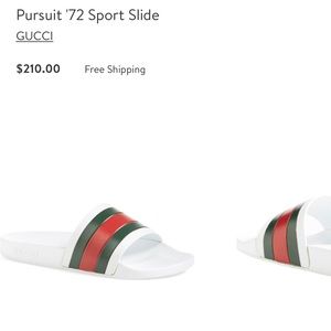 Men’s Gucci’s slides